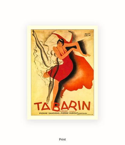 Tabarin - Dancer Art Print