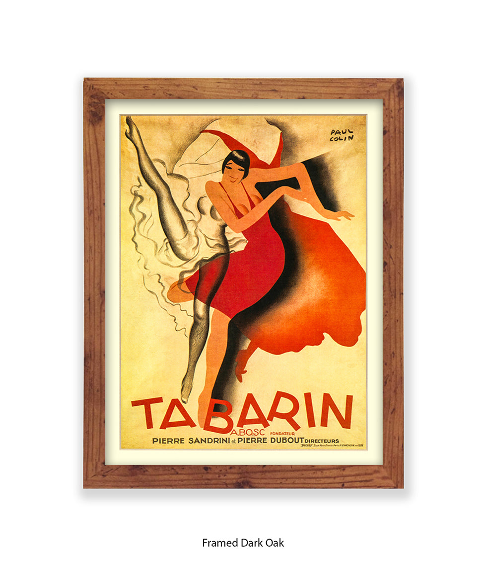 Tabarin - Dancer Art Print