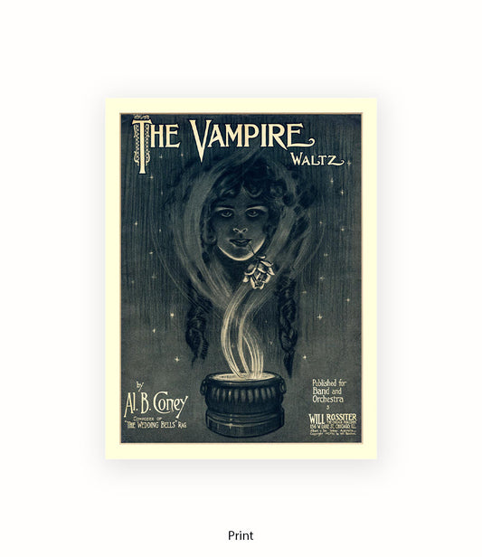 The Vampire Waltz Art Print