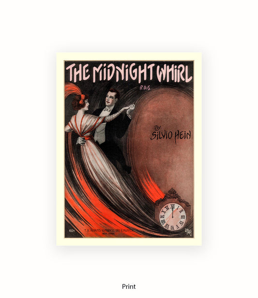 The Midnight Whirl Art Print