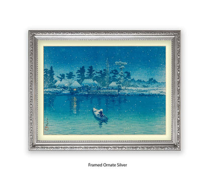 Boatman - Hasui Kawase - Japanese Art
