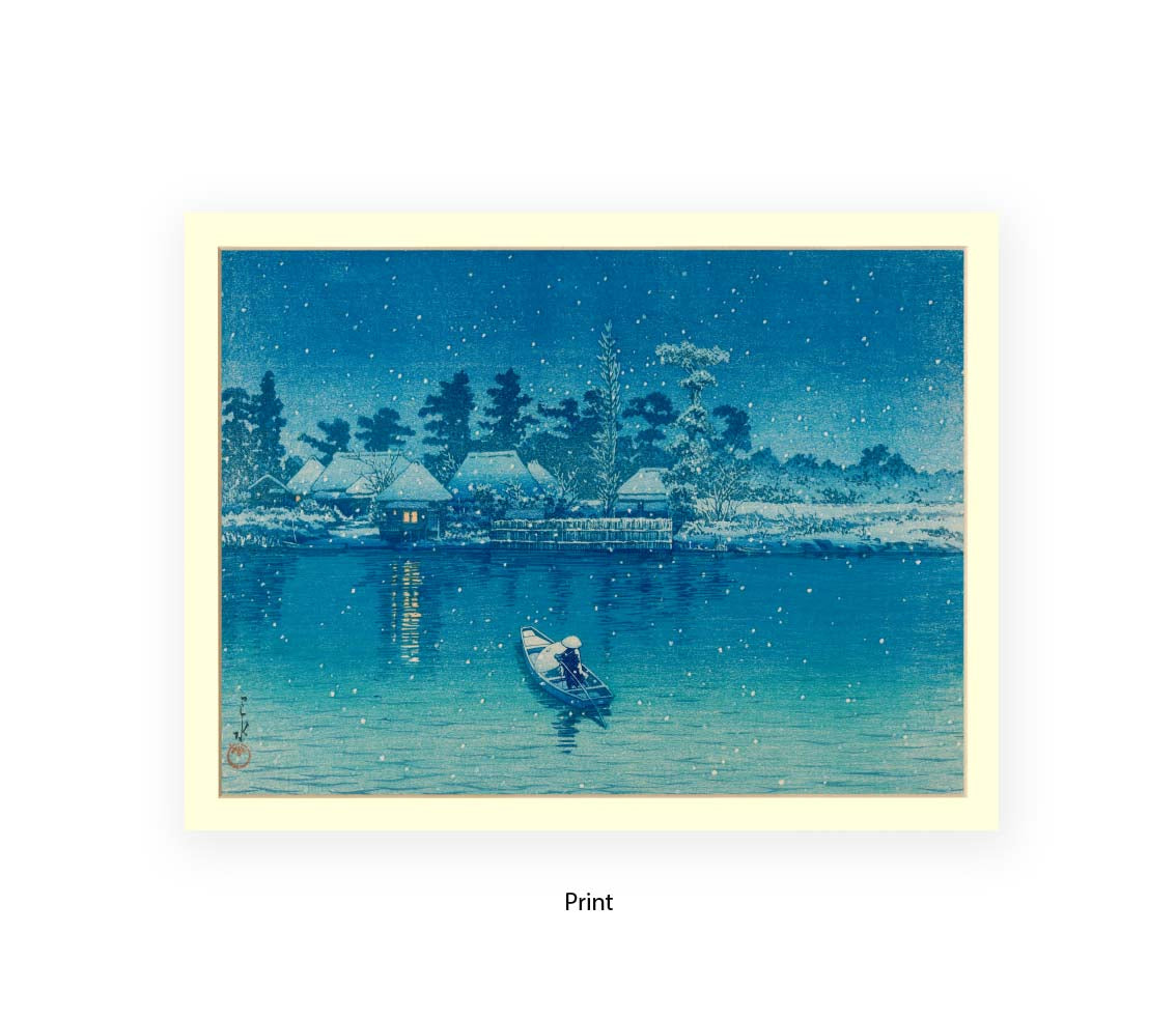 Boatman - Hasui Kawase - Japanese Art