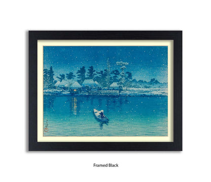 Boatman - Hasui Kawase - Japanese Art