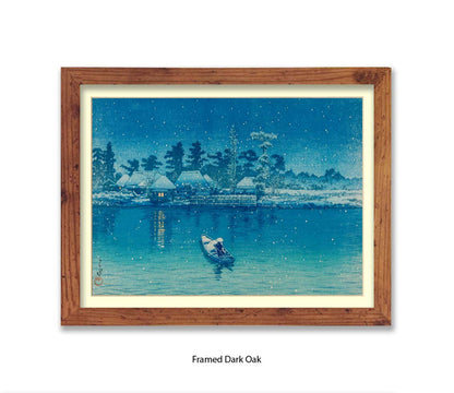 Boatman - Hasui Kawase - Japanese Art