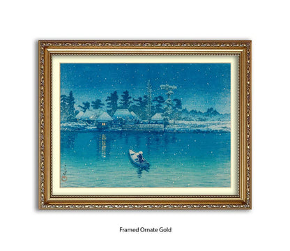 Boatman - Hasui Kawase - Japanese Art