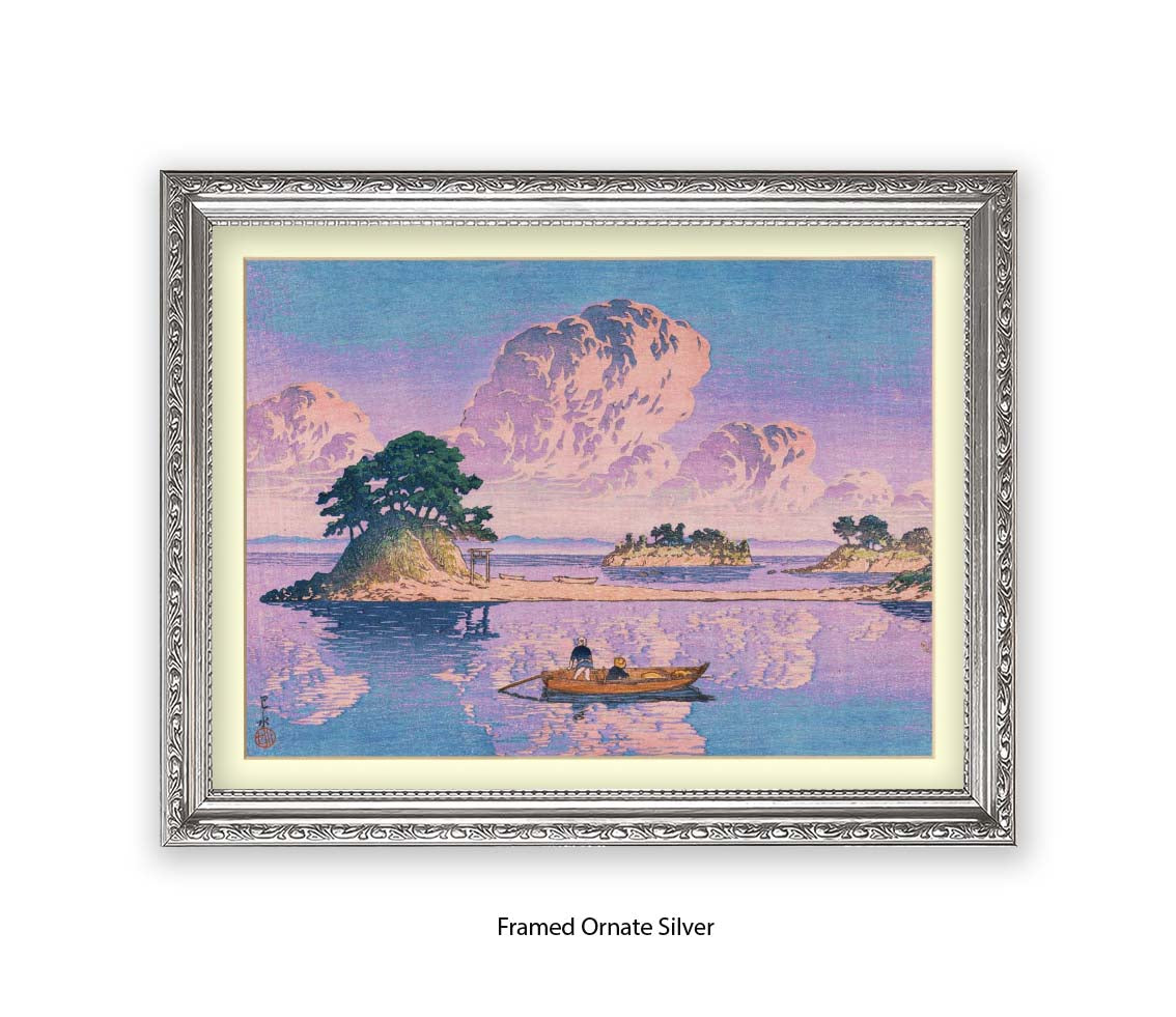 Kujukushima island, Shimabara - Hasui Kawase - Japanese Art