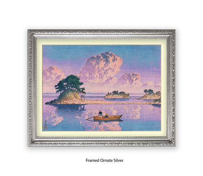 Kujukushima island, Shimabara - Hasui Kawase - Japanese Art