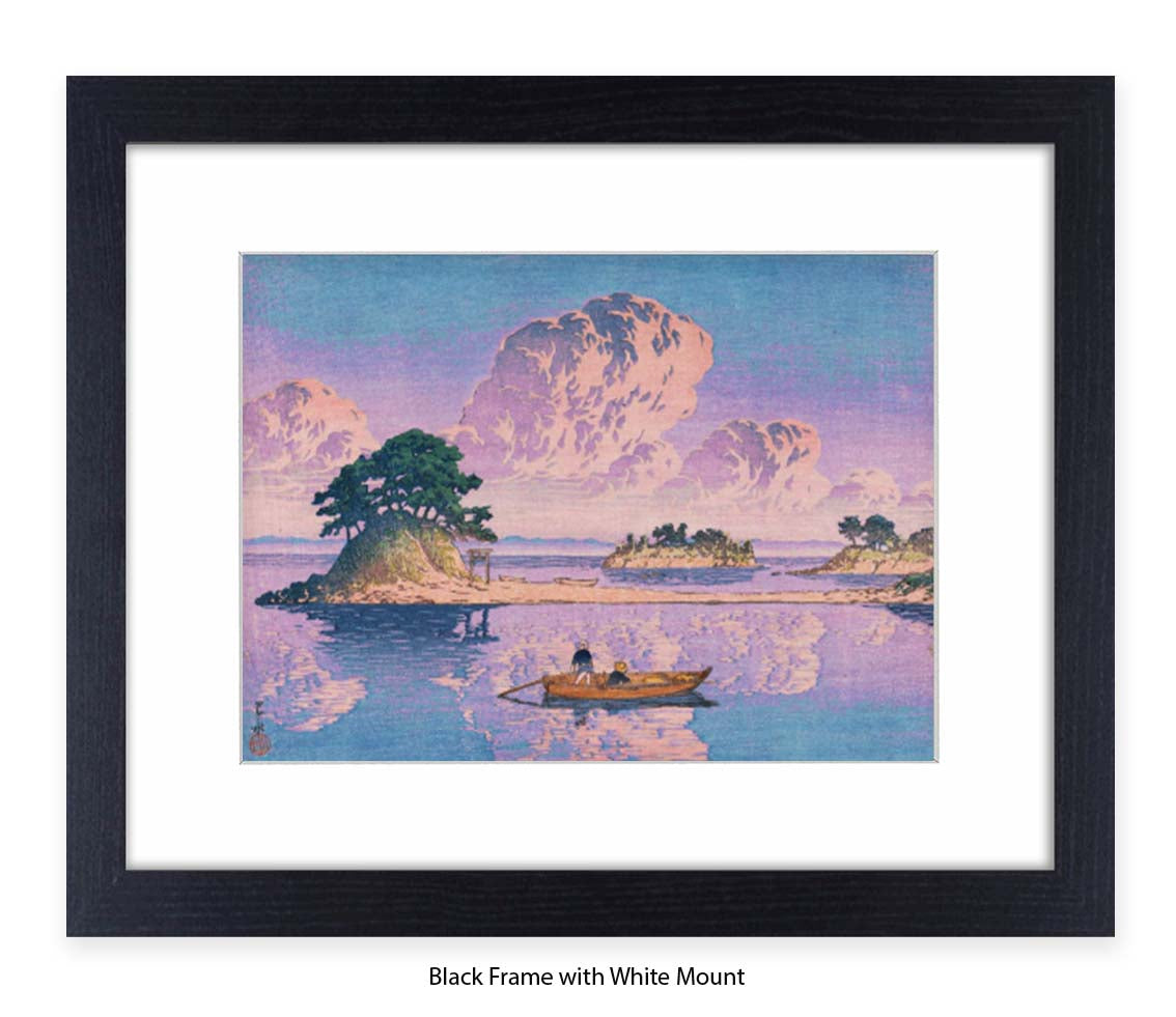 Kujukushima island, Shimabara - Hasui Kawase - Japanese Art