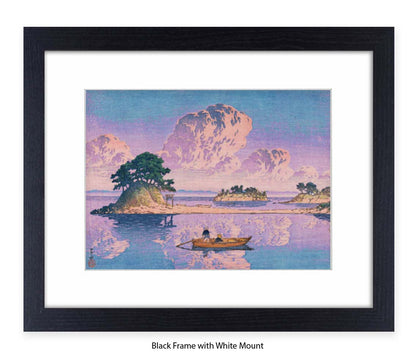 Kujukushima island, Shimabara - Hasui Kawase - Japanese Art