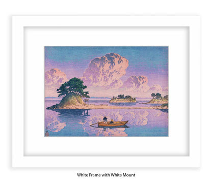 Kujukushima island, Shimabara - Hasui Kawase - Japanese Art