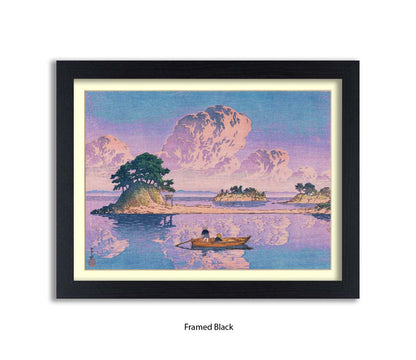 Kujukushima island, Shimabara - Hasui Kawase - Japanese Art