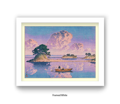 Kujukushima island, Shimabara - Hasui Kawase - Japanese Art