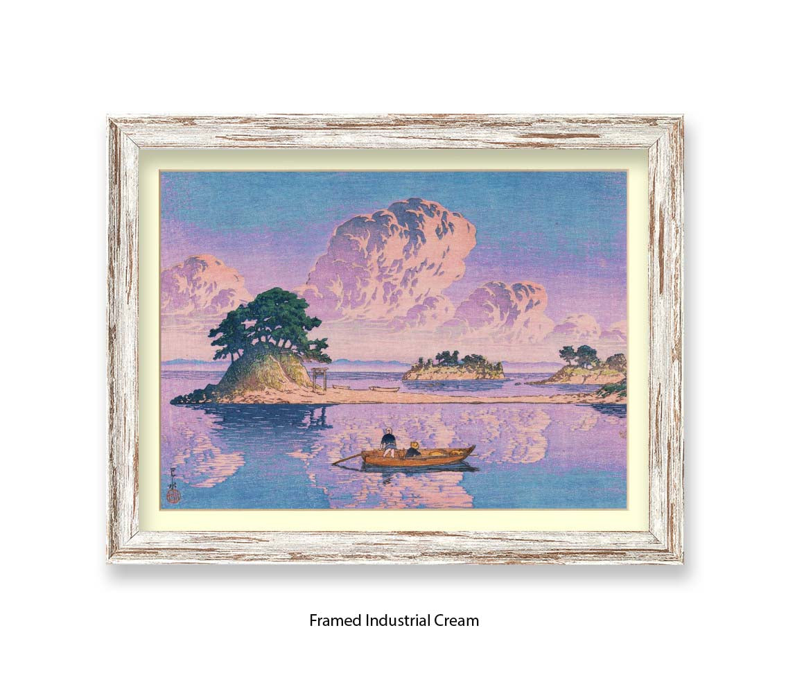 Kujukushima island, Shimabara - Hasui Kawase - Japanese Art
