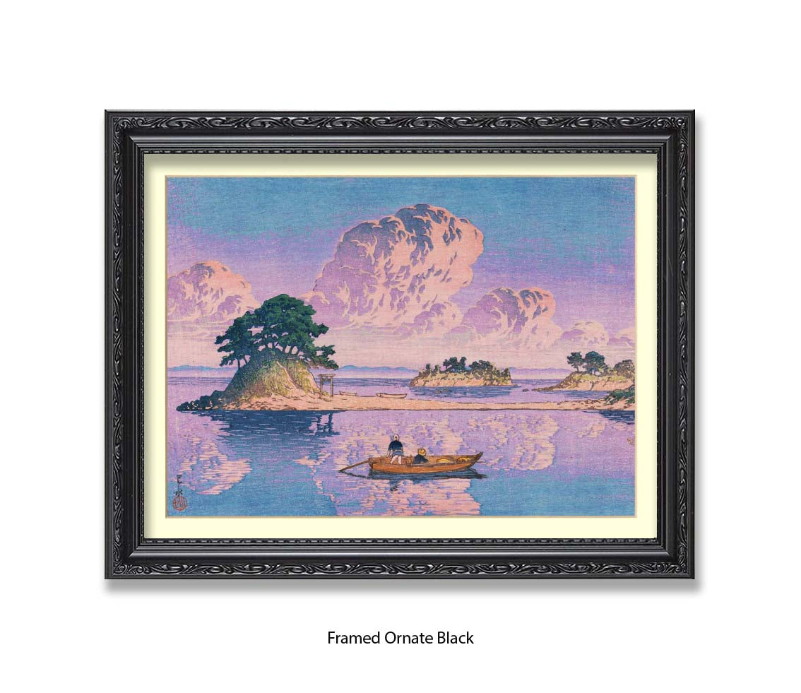 Kujukushima island, Shimabara - Hasui Kawase - Japanese Art