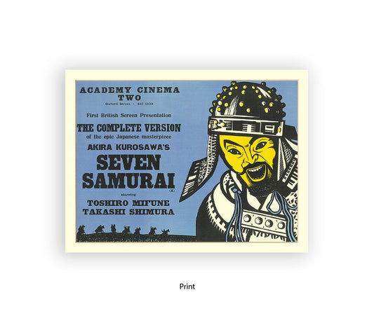 Seven Samurai Art Print