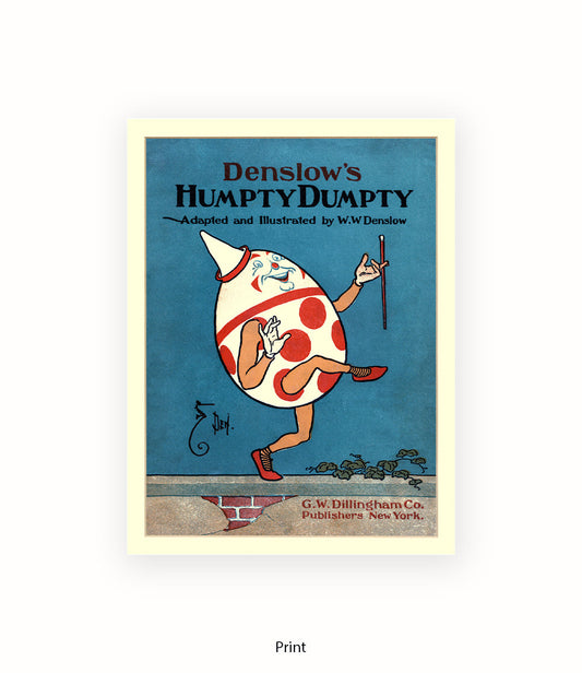 Humpty Dumpty Art Print