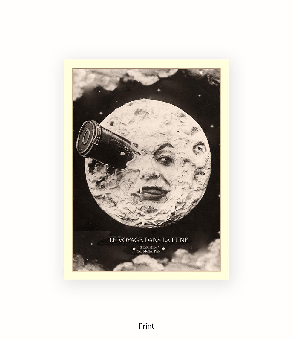 Le Voyage De la Lunes Art Print