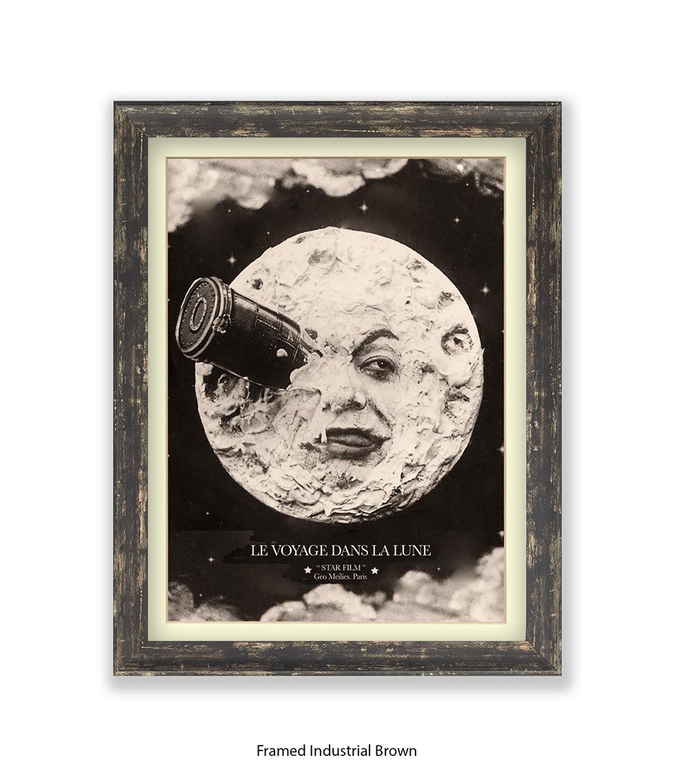 Le Voyage De la Lunes Art Print