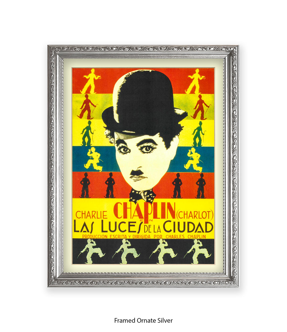 City Lights Las Luces De La Cuidad Art Print