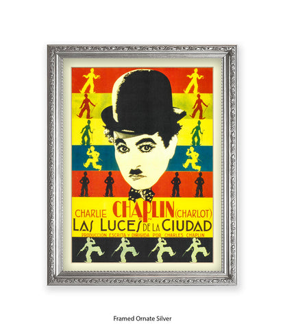 City Lights Las Luces De La Cuidad Art Print