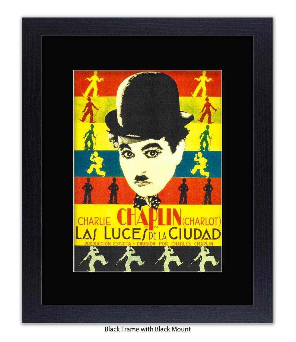 City Lights Las Luces De La Cuidad Art Print