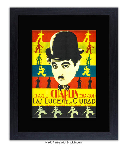 City Lights Las Luces De La Cuidad Art Print