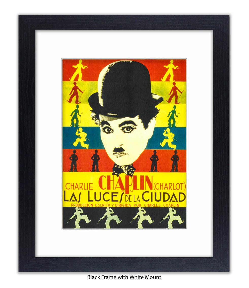 City Lights Las Luces De La Cuidad Art Print