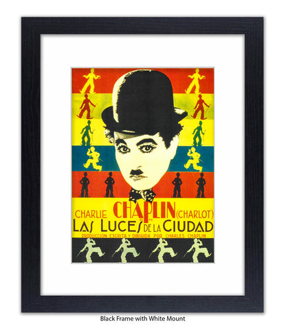 City Lights Las Luces De La Cuidad Art Print