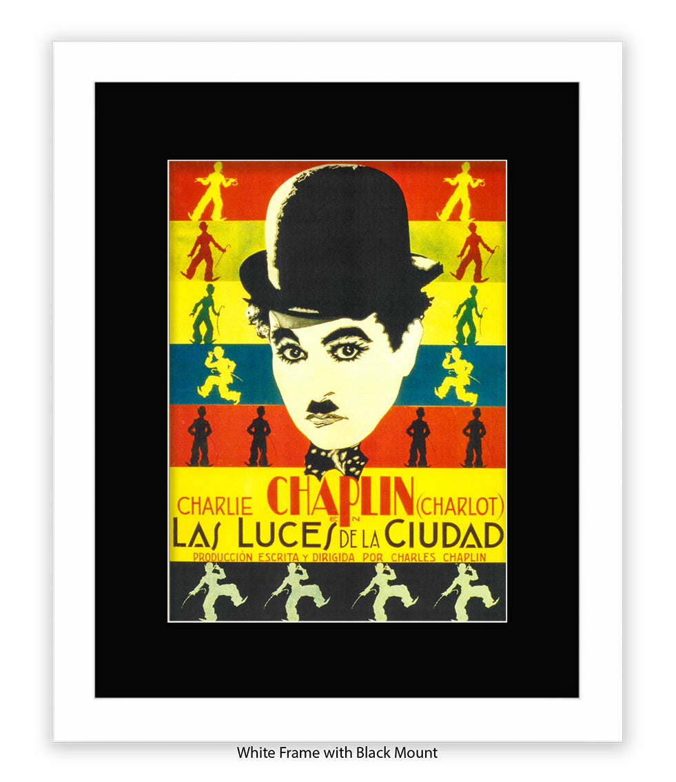 City Lights Las Luces De La Cuidad Art Print