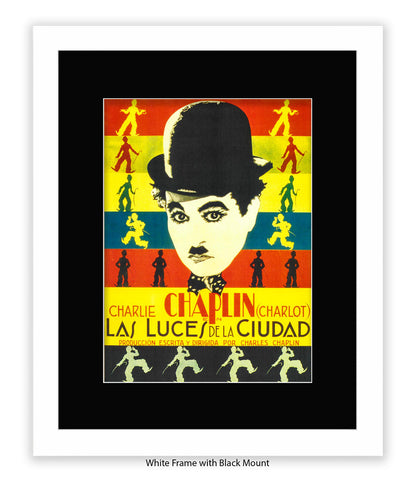 City Lights Las Luces De La Cuidad Art Print