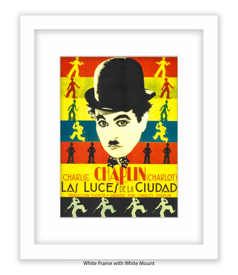 City Lights Las Luces De La Cuidad Art Print