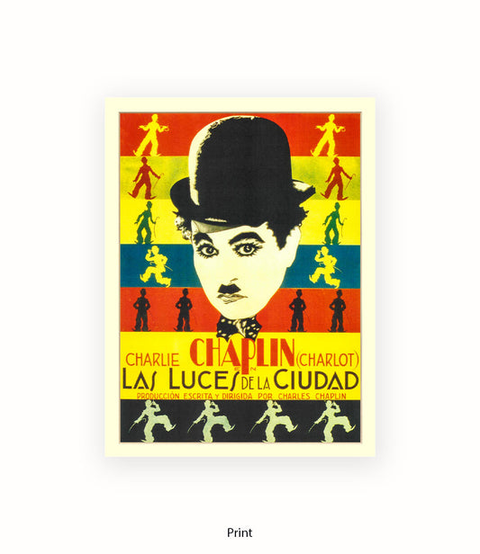 City Lights Las Luces De La Cuidad Art Print