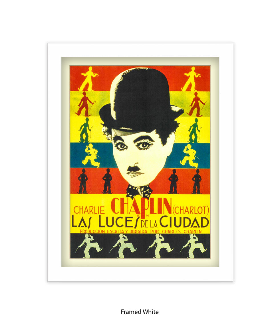 City Lights Las Luces De La Cuidad Art Print
