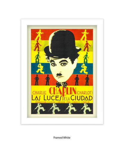 City Lights Las Luces De La Cuidad Art Print