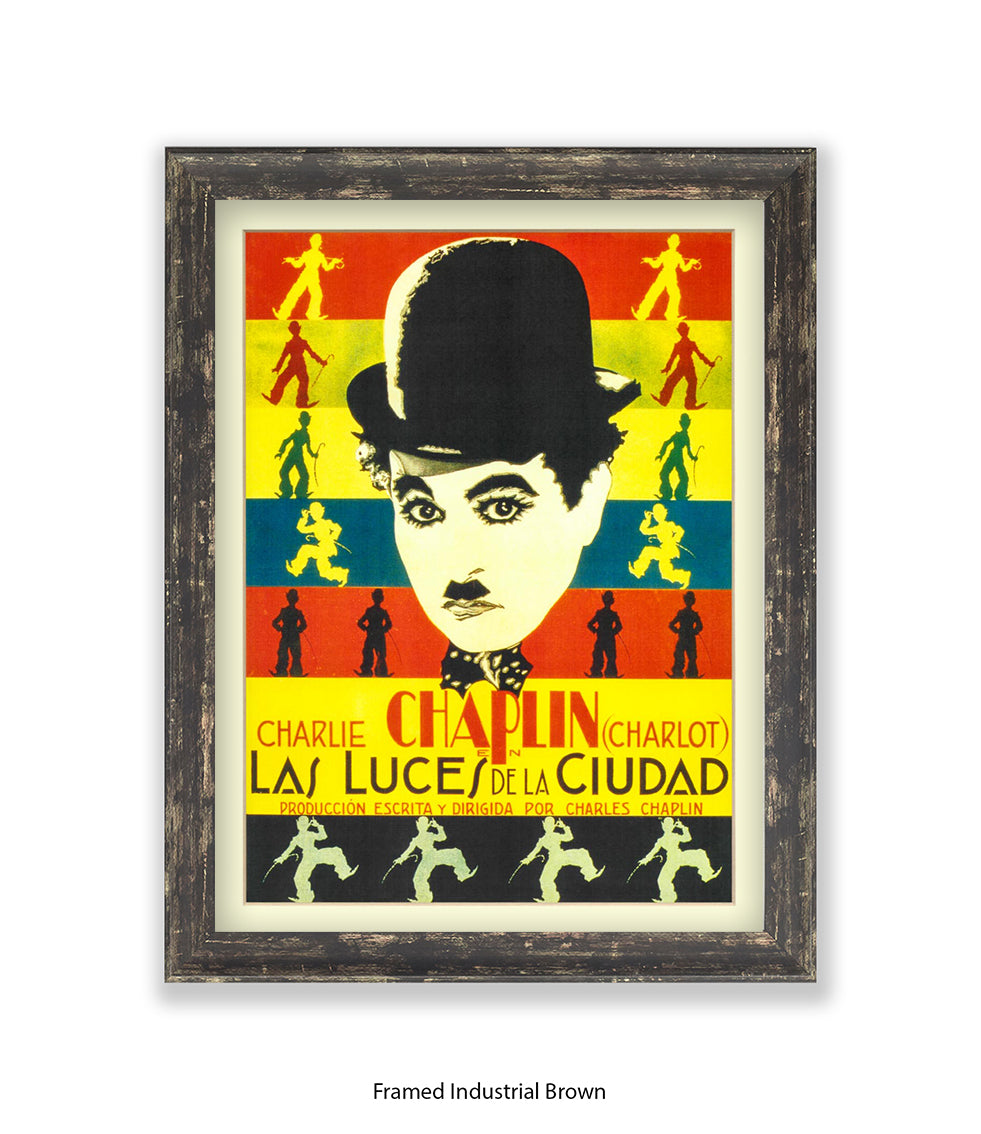 City Lights Las Luces De La Cuidad Art Print