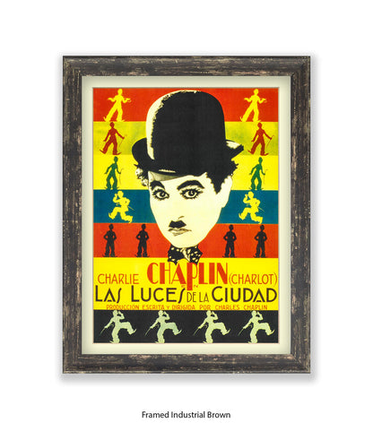 City Lights Las Luces De La Cuidad Art Print
