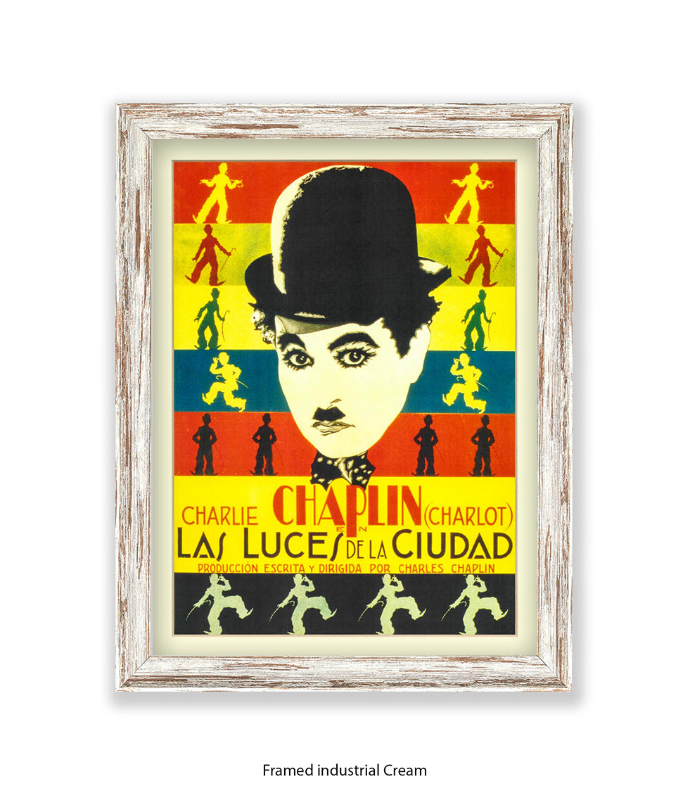 City Lights Las Luces De La Cuidad Art Print