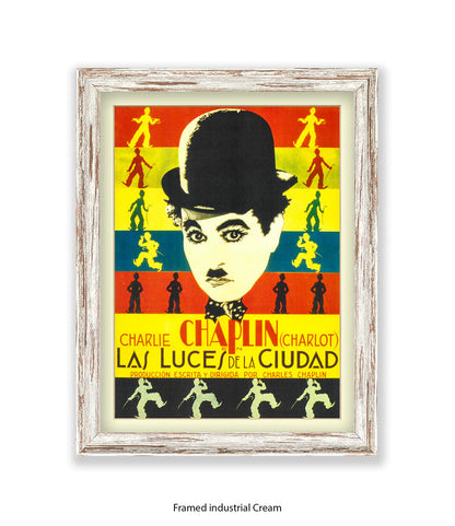 City Lights Las Luces De La Cuidad Art Print