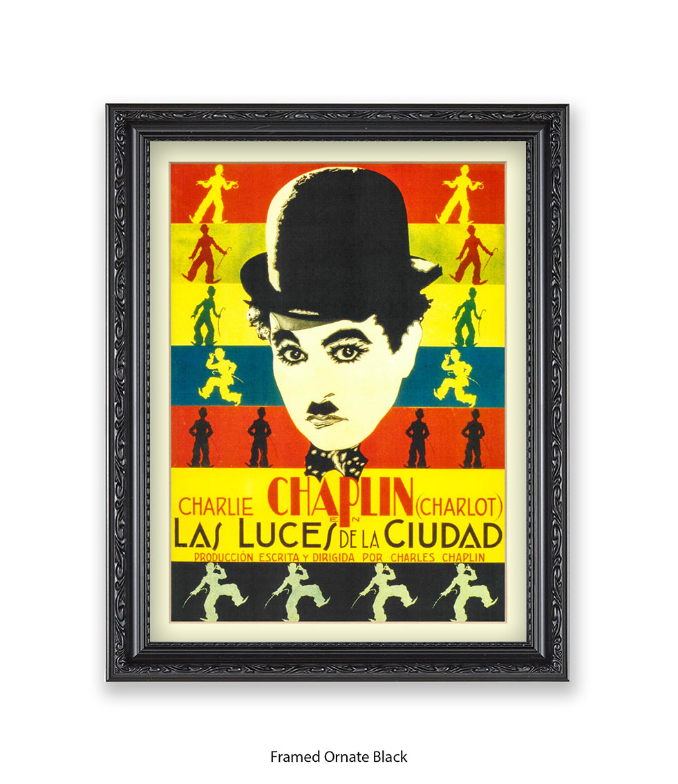 City Lights Las Luces De La Cuidad Art Print