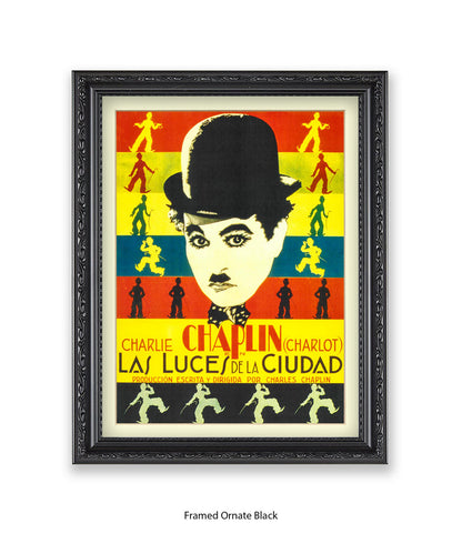 City Lights Las Luces De La Cuidad Art Print