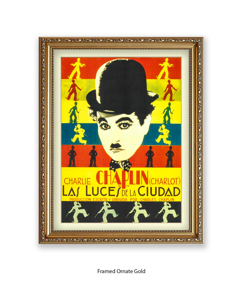 City Lights Las Luces De La Cuidad Art Print