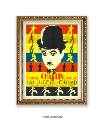 City Lights Las Luces De La Cuidad Art Print