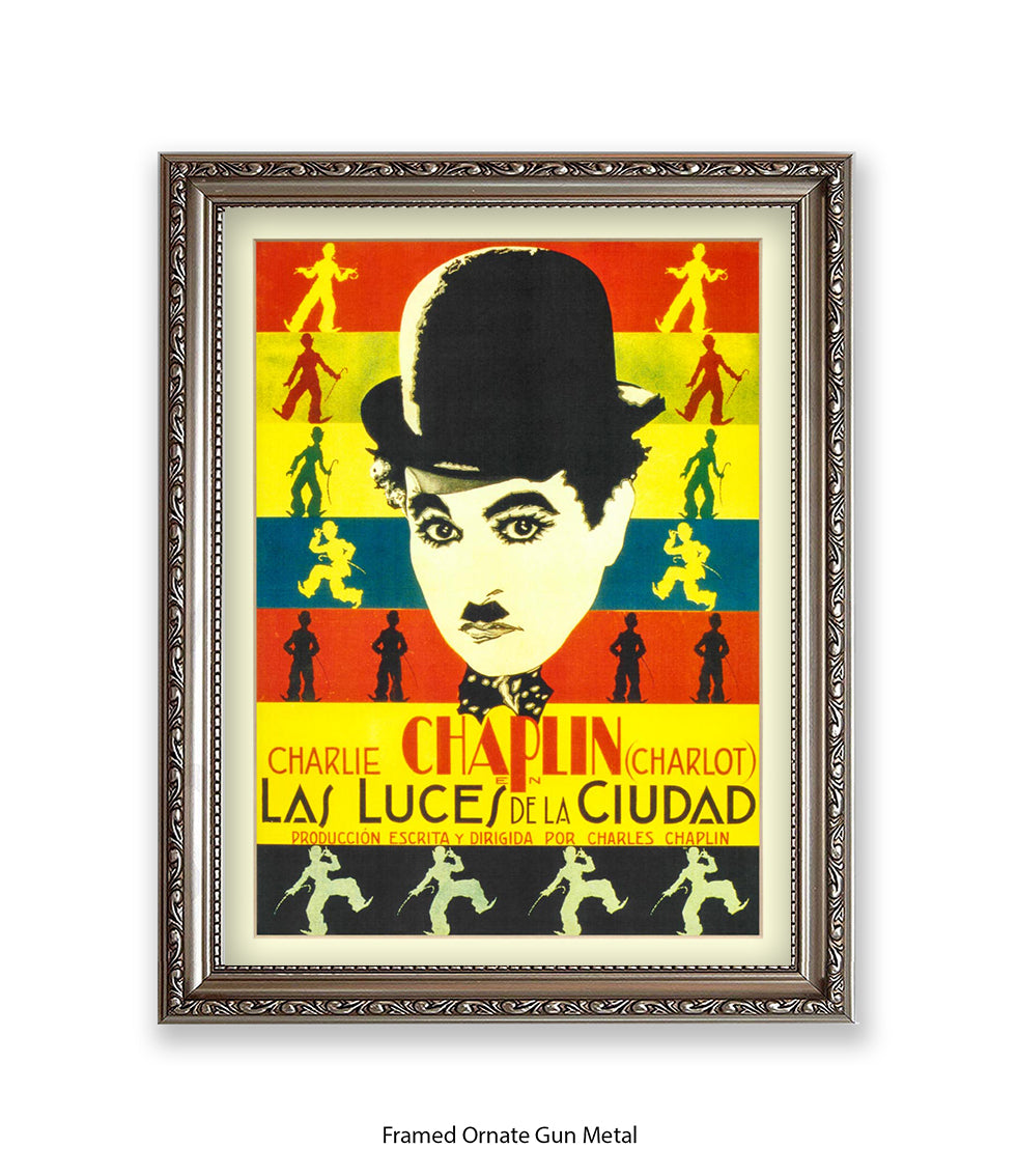 City Lights Las Luces De La Cuidad Art Print