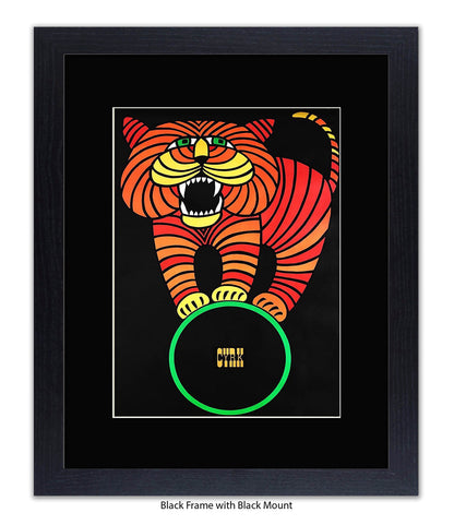 Tiger CYRK Art Print