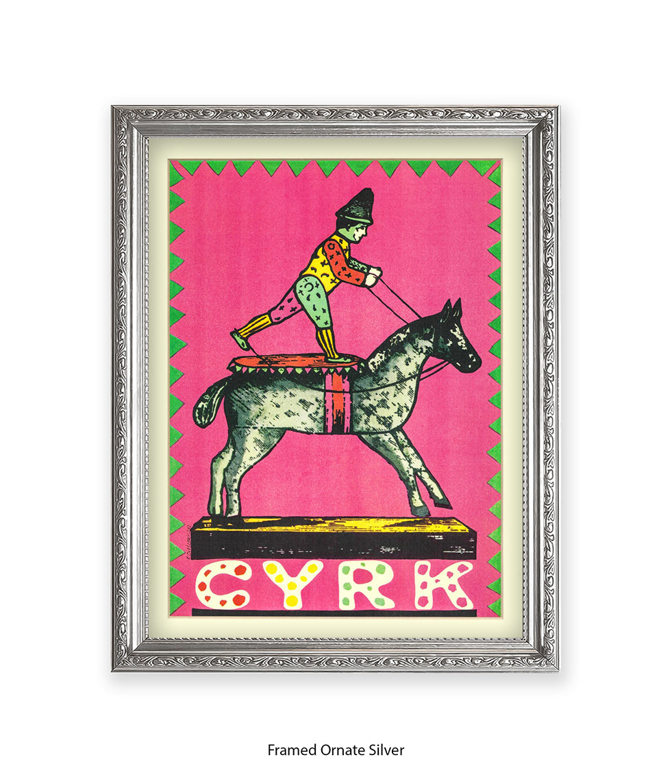 Toy Horse CYRK Art Print