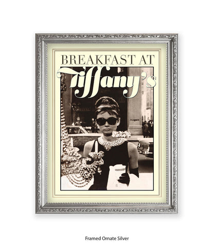 Audrey Hepburn Window Art Print
