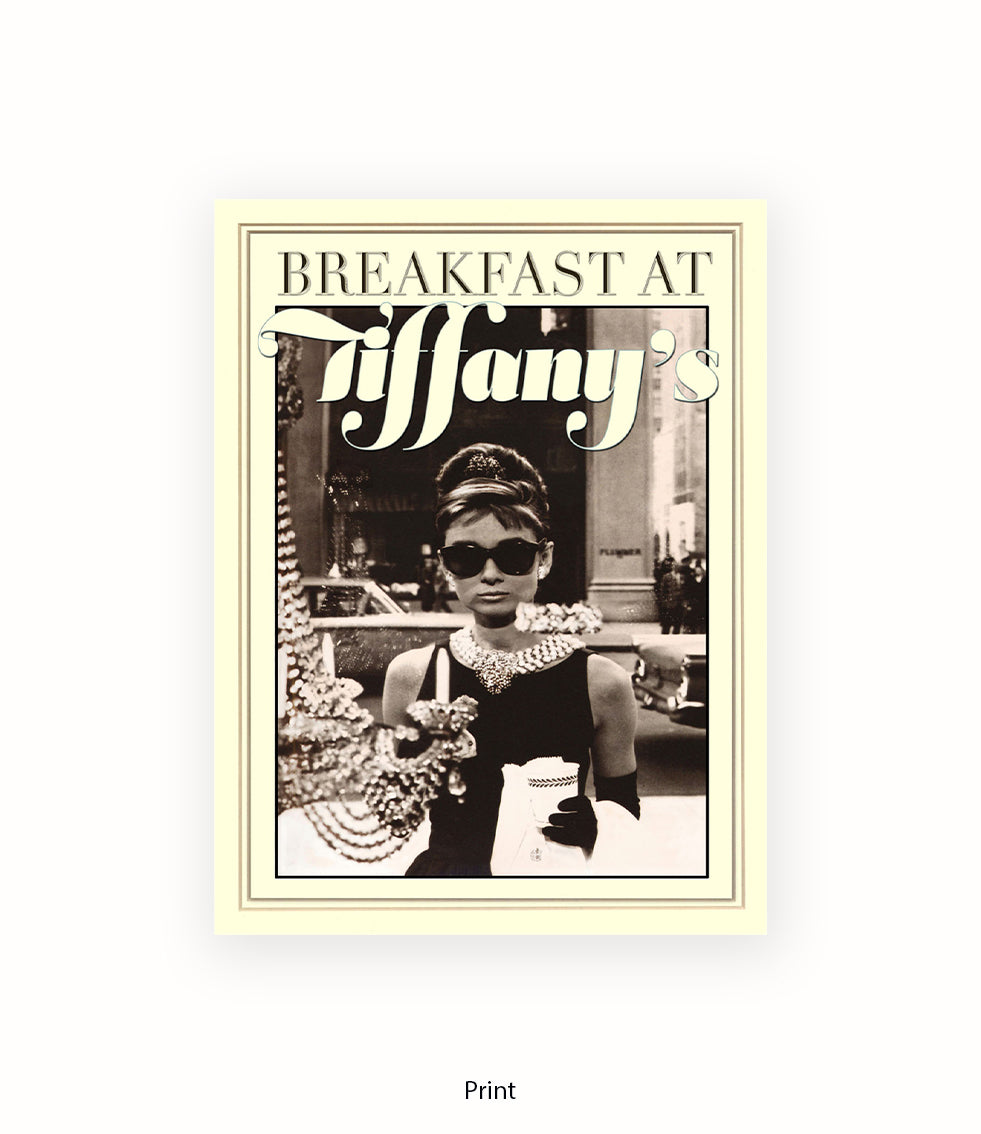 Audrey Hepburn Window Art Print