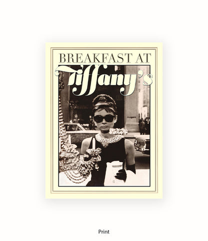 Audrey Hepburn Window Art Print
