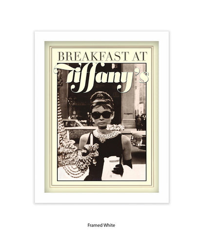 Audrey Hepburn Window Art Print
