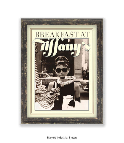 Audrey Hepburn Window Art Print